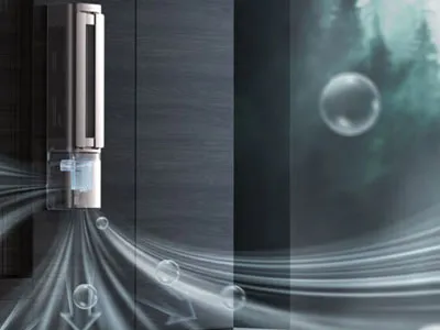 مروحة مستوردة مزدوجة التردد متغير EC ، أداة سحرية للتنفس الصناعي ، نظام تنقية وإزالة الرطوبة