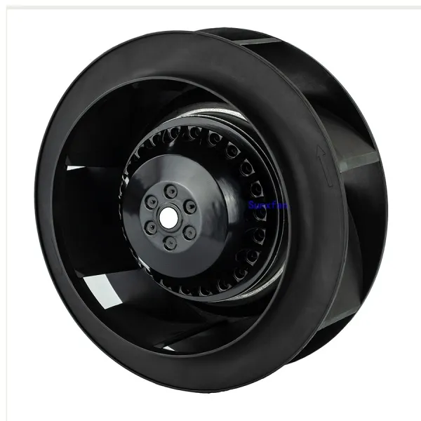 Volute fan, double-sided air inlet, EC DC AC fan with double-sided air inlet