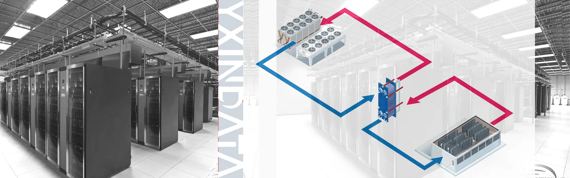 مروحة مركز البيانات