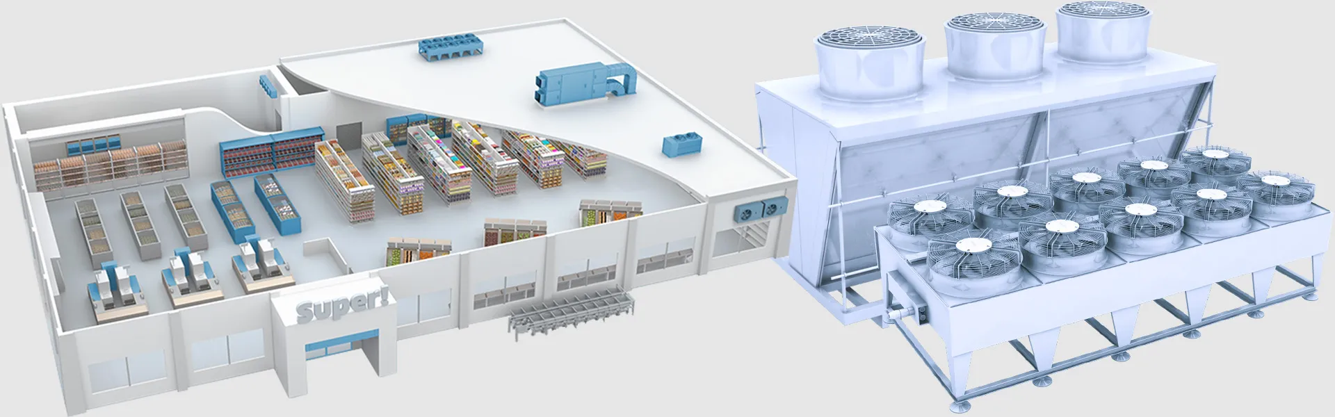 مروحة تبريد الهواء للبيع